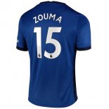 Maglia Chelsea NO.15 Zouma Home 2020 2021 Blu