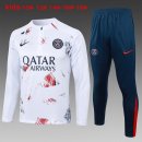 Bambino Felpa Allenamento PSG 2024 2025 Rosso Bianco Bambino Felpa Allenamento PSG 2024 2025 Rosso Bianco