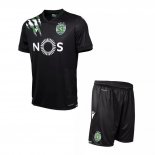 Maglia Lisboa Away Bambino 2020 2021 Nero Maglia Lisboa Away Bambino 2020 2021 Nero
