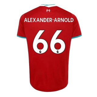 Maglia Liverpool NO.66 Arnold Home 2020 2021 Rosso