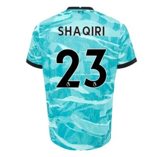 Maglia Liverpool NO.23 Shaqiri Away 2020 2021 Blu