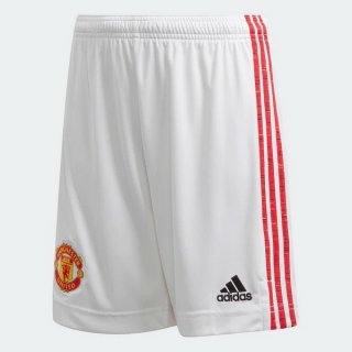 Pantaloni Manchester United Home 2020 2021 Bianco