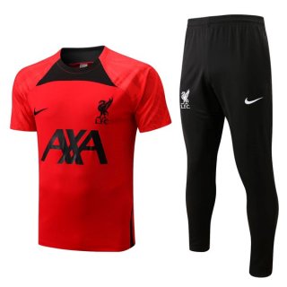 Maglia Liverpool Set Completo 2022 2023 Rosso