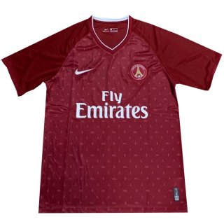 Maglia di Formazione Paris Saint Germain 2019 2020 Rosso Bianco