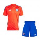 Maglia Cile Home Bambino 2024 Maglia Cile Home Bambino 2024