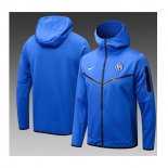 Felpa Cappuccio Top Inter Milan 2024 2025 Blu