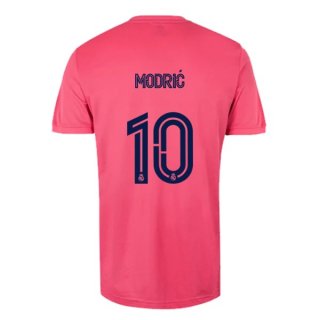 Maglia Real Madrid Away NO.10 Modric 2020 2021 Rosa