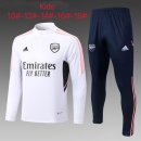 Bambino Felpa Arsenal 2023 Bianco Blu Bambino Felpa Arsenal 2023 Bianco Blu