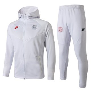 Felpa Paris Saint Germain 2019 2020 Bianco Rosso