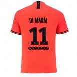 Maglia Paris Saint Germain NO.11 Di Maria Away 2019 2020 Arancione