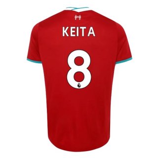 Maglia Liverpool NO.8 Keita Home 2020 2021 Rosso