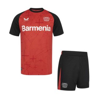 Maglia Bayer 04 Leverkusen Home Bambino 2024 2025