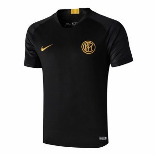 Maglia di Formazione Inter Milan 2019 2020 Nero Giallo