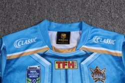 Thailandia Maglia Gold Coast Titans Classic 2017 2018 Blu Thailandia Maglia Gold Coast Titans Classic 2017 2018 Blu