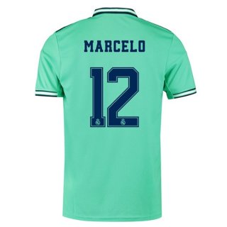 Maglia Real Madrid NO.12 Marcelo Terza 2019 2020 Verde