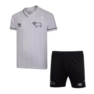Maglia Derby County Home Bambino 2020 2021 Bianco