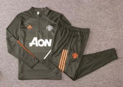 Giacca Manchester United 2020 2021 Verde Navy