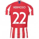 Thailandia Maglia Atletico Madrid NO.22 Hermoso 2019 2020 Rosso Thailandia Maglia Atletico Madrid NO.22 Hermoso 2019 2020 Rosso