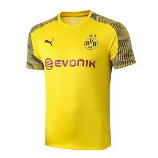 Maglia di Formazione Borussia Dortmund 2019 2020 Nero Giallo