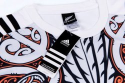 Maglia di Formazione Rugby All Blacks 2017 2018 Bianco