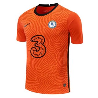 Thailandia Maglia Chelsea Portiere 2020 2021 Arancione