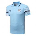 Polo Manchester City 2022 2023 Blu