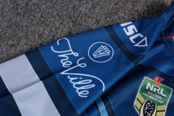 Thailandia Maglia Cowboys Capitan America Blu