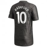 Maglia Manchester United NO.10 Rashford Away 2020 2021 Nero