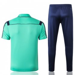 Polo Set Completo Real Madrid 2019 2020 Verde Blu