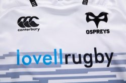 Thailandia Maglia Ospreys Away 2017 2018 Bianco