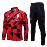 Giacca AC Milan 2023 2024 Rosso Giacca AC Milan 2023 2024 Rosso