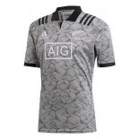 Maglia di Formazione Rugby All Blacks 2018 Grigio Maglia di Formazione Rugby All Blacks 2018 Grigio