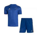 Maglia Cruzeiro Home Bambino 2021 2022 Blu Maglia Cruzeiro Home Bambino 2021 2022 Blu