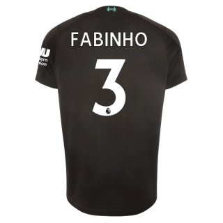 Maglia Liverpool NO.3 Fabinho Terza 2019 2020 Nero
