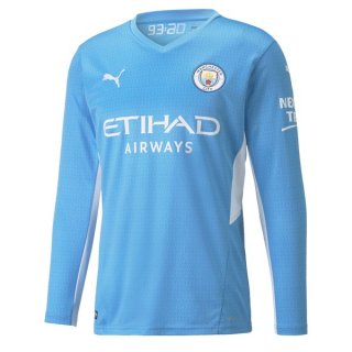 Thailandia Maglia Manchester City Home ML 2021 2022