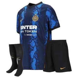Maglia Inter Milan Home Bambino 2021 2022