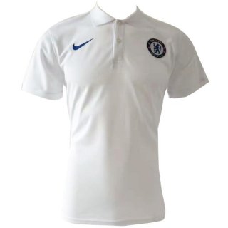 Polo Chelsea 2019 2020 Bianco Blu
