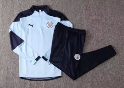 Giacca Manchester City 2020 2021 Blu Nero