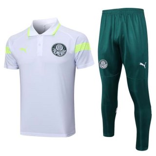Polo Palmeiras Set Completo 2023 2024 Bianco Verde