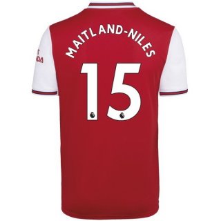 Maglia Arsenal NO.15 Maitland Niles Home 2019 2020 Rosso