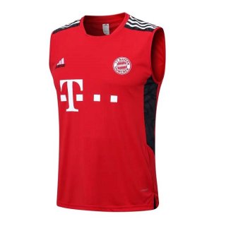 Thailandia Maglia Bayern Munich Sin Mangas 2022 2023 Rosso