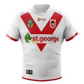 Thailandia Maglia St.George Illawarra Dragons Home 2018 Bianco