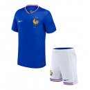 Maglia Francia Home Bambino 2024 Maglia Francia Home Bambino 2024