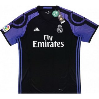 Thailandia Maglia Real Madrid Replica Tercera Retro 2016 2017 Nero