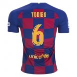 Maglia Barcellona NO.6 Todibo Home 2019 2020 Blu Rosso