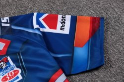 Thailandia Maglia Newcastle Knights Hombre Acero 2017 2018 Blu