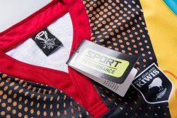 Thailandia Maglia RLWC Selección Nacional 2017 2018 Nero Thailandia Maglia RLWC Selección Nacional 2017 2018 Nero