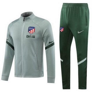 Felpa Atletico Madrid 2020 2021 Grigio Verde