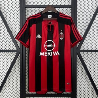 Thailandia Maglia AC Milan Home Retro 2003-2004