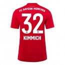 Maglia Bayern Munich NO.32 Kimmich Home 2019 2020 Rosso Maglia Bayern Munich NO.32 Kimmich Home 2019 2020 Rosso